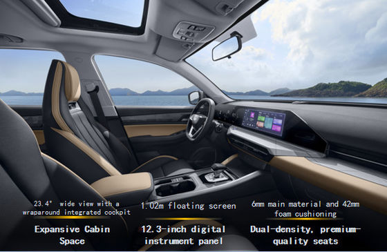 Średnio wielkości crossover SUV Geely Haoyue Pro 2025 New Energy Electric EV Car
