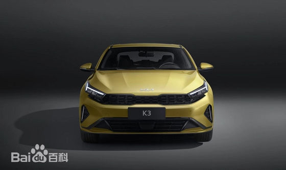 K3 Kia Subcompact Car 4-drzwiowa limuzyna z wysoką rozdzielczością ekranu dotykowego