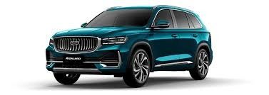 Nowoczesny SUV Geely Manjaro Zielony Kolor Duża Prędkość 5 Siedzeń SUV Średni Rozmiar