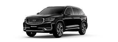 Najnowszy Geely Manjaro 2025 SUV Auto Czarny Kolor Z 2,0L 4-cylindrowy silnik